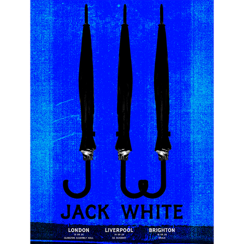 Jack White No Name Tour UK 2024 Poster