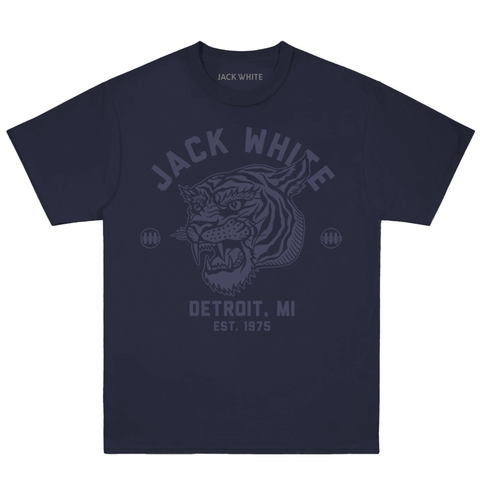 Jack White Tiger Navy Tee